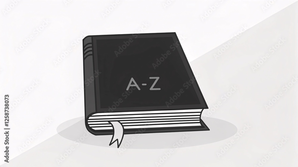Poster exploring the a-z of knowledge a comprehensive guide to books and learning library environment educa