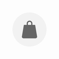 store bag icon sign vector