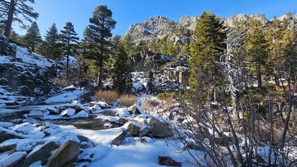 river in the mountains