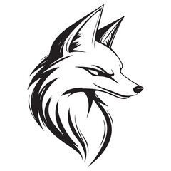 Wild Fox Logo – Minimalist Animal Illustration
