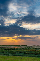 Sonnenuntergang irgendwo an der Nordsee