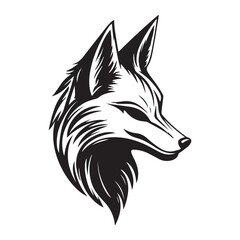 Geometric Fox Logo – Trendy Branding Illustration