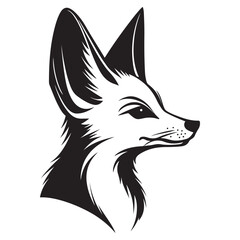 Geometric Fox Logo – Trendy Branding Illustration