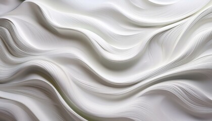 creamy white texture with waves
