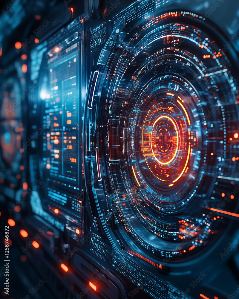 Poster Exploring quantum cryptography and futuristic data interfaces