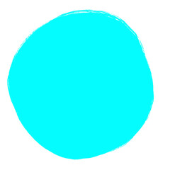 Blue round circle icon pattern 