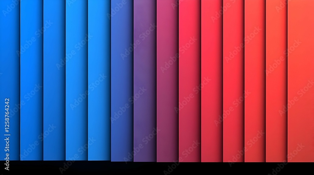 Poster vibrant color gradient spectrum background