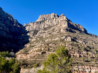 Monserrat in Barcelona, Spain