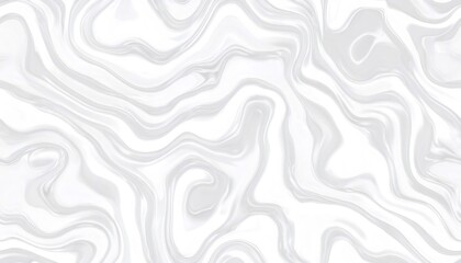 White liquid texture creating abstract marble effect background