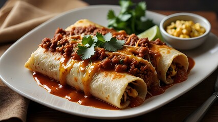 Spicy Beef Enchiladas with Cheesy Layers and Bold Flavors