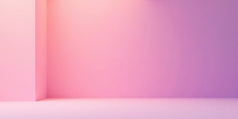 Pastel Pink Corner Room Mockup  A Blank Canvas for Design and Presentation