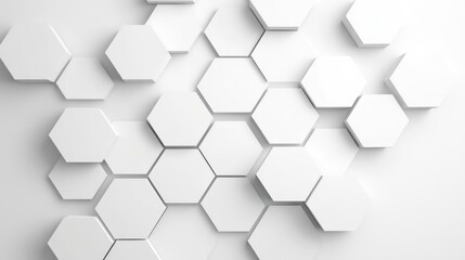 Naklejka premium Abstract Geometric Hexagon Pattern