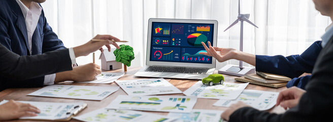 Business data dashboard provide brisk business intelligence analytic for marketing strategy planning