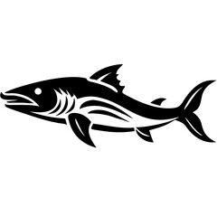 vector illustration of a fish