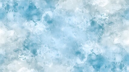 Fototapeta premium Abstract Blue Watercolor Texture Background