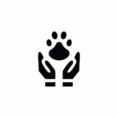 pet care icon sign vector