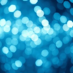 Fototapeta premium Blue shiny bokeh background Bokeh light lights background bokeh abstract light bright effect shiny