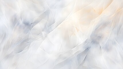 Abstract Gray and Beige Fabric Texture Background, AI Generated Soft Draped Sheer  White Tulle