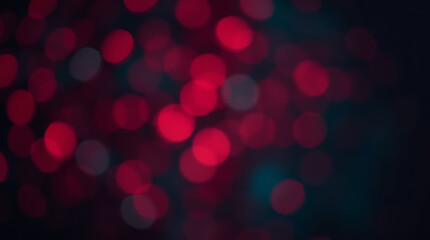 "Dreamy Festive Background with Pink and Purple Bokeh Lights and Glitter Particles"