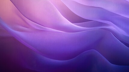 Obraz premium Purple and Pink Sheer Fabric Draped Softly