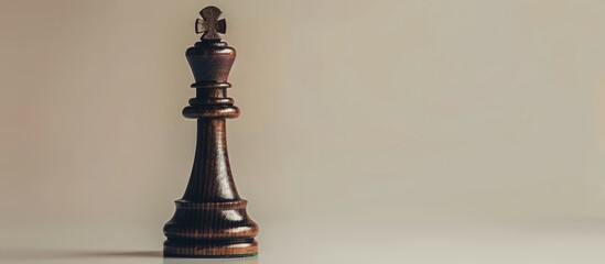 Obraz premium Close-up queen chess pieces standing on gray background with copy space for text, teamwork and strategy concept