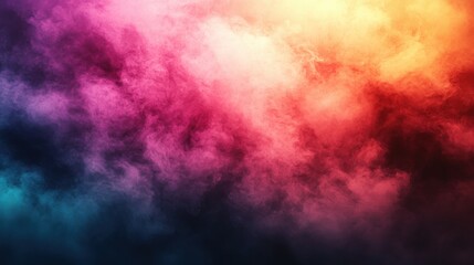 Colorful Smoke Background in Shades of Pink, Purple, and Orange