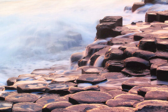 The Giant's causeway located in Northern Ireland (County Antrim) is one of Ireland's most iconic landmarks and UNESCO world heritage