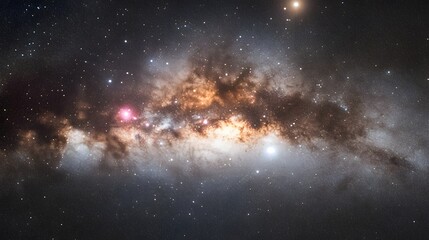 Stunning Cosmic Nebula Space Background Starry Night