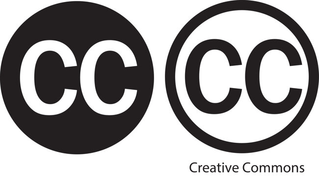 Creative Commons logo representing open licensing for creative content and intellectual property sharing.