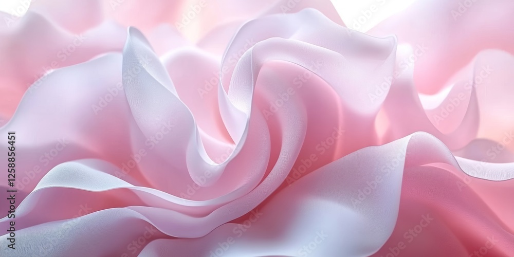 Poster soft blush an elegant and minimalist abstract background with delicate wave texture pattern