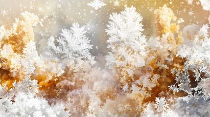 frosted morning stilbite forests