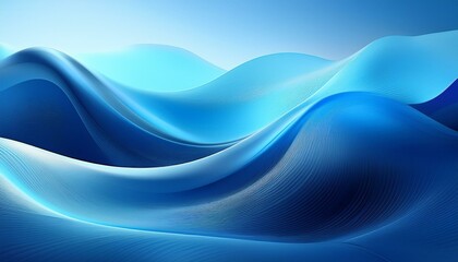 Obraz premium smooth blue abstract background