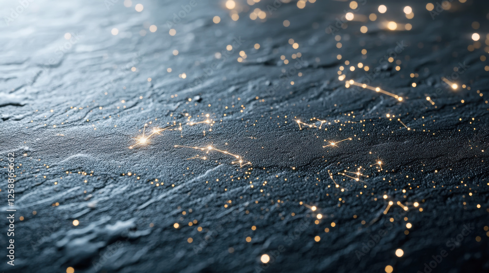 Wall mural dazzling celestial trails close-up texture for design and background concepts