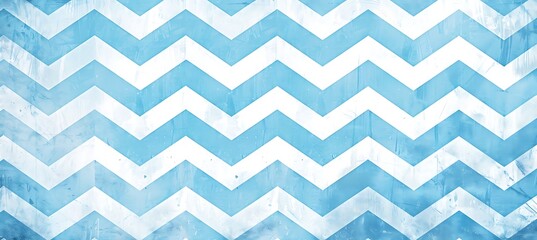 Elegant Blue and White Zigzagged Geometric Background with a Contemporary Design