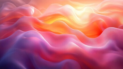 Obraz premium Abstract Colorful Waves of Texture in Soft Light and Gradient