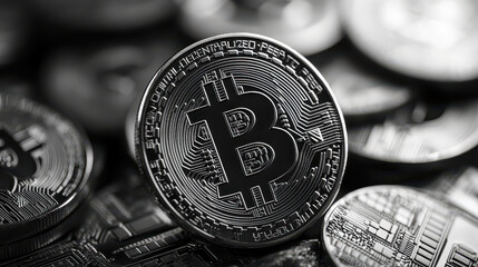 Vibrant digital landscape showcasing the essence of cryptocurrency during twilight in an urban setting