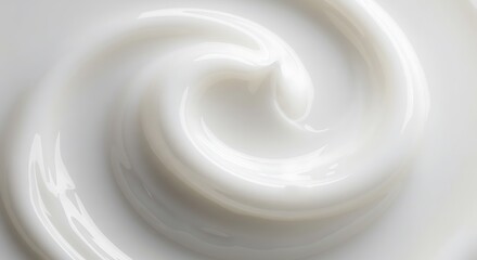 Smears of cosmetic product on white background, closeup