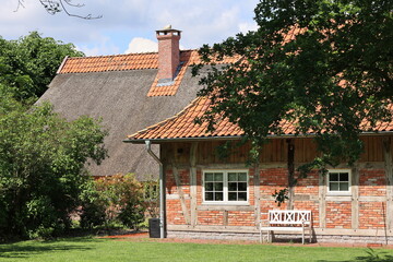 Historisches Gebäude im Landkreis Oldenburg in Niedersachsen	
