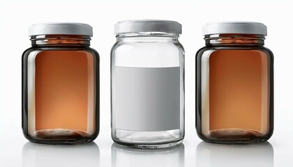 medicine bottle isolated on white