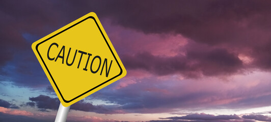 danger,caution,Hurricane Idalia warning sign against a powerful stormy background with copy space. Dirty and angled sign with cyclonic winds add to the drama.hurricane season sign on cloudy background