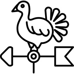 Weathercock Icon