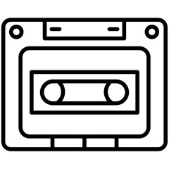 Obraz premium Casette Icon