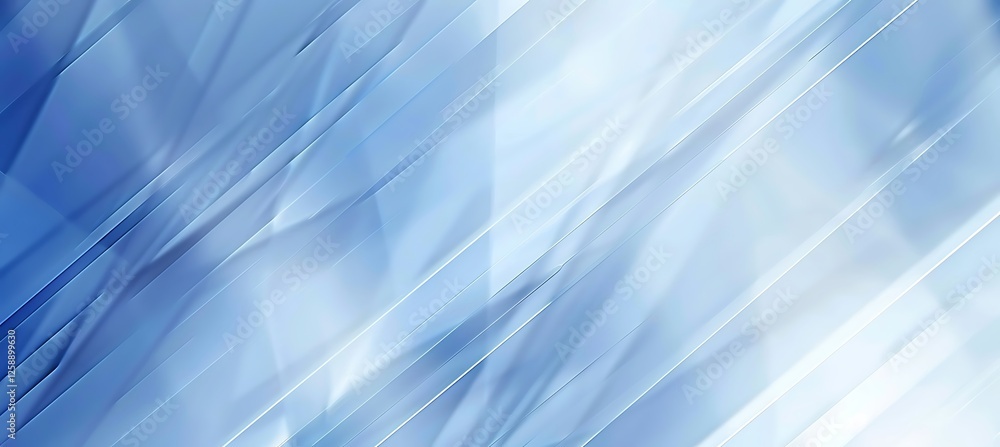 Poster a sky blue abstract geometric background featuring diagonal lines and soft hues in a modern and mini