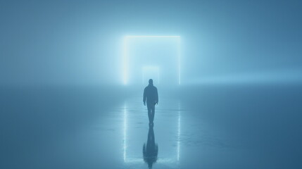 empty space white background Minimalism Atompunk -_002