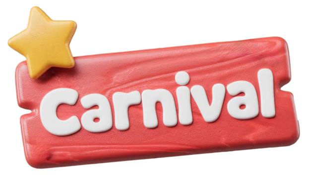 Sign with the word Carnival written on it.