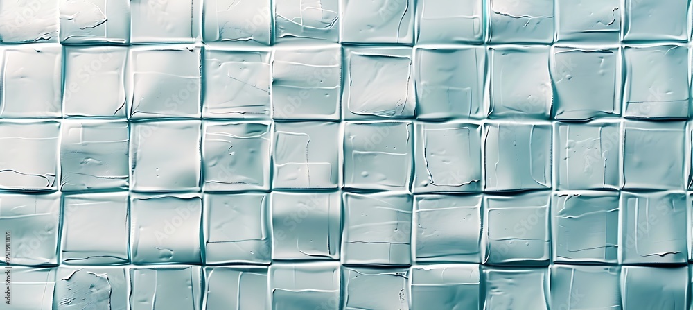 Poster a smooth and dynamic abstract background in sky blue, beautifully crafted with geometric elements fo