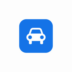 car license icon sign vector