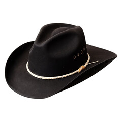cowboy hat isolated on transparent background