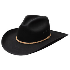 cowboy hat isolated on transparent background