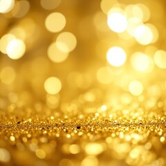Luxury gold glitter with bokeh background de-focused Bokeh light lights background bokeh abstract light bright effect shiny